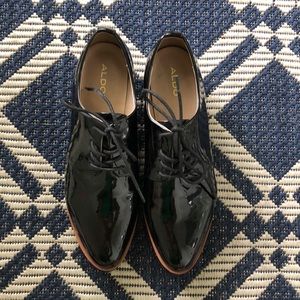 Aldo platform loafers